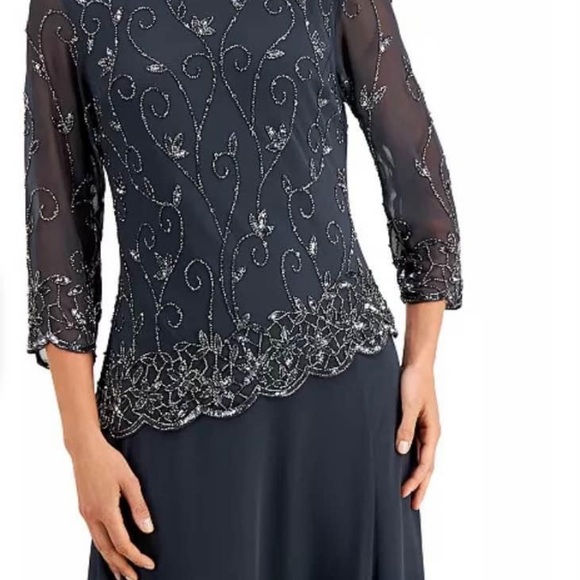 Beaded Mother of the Bride dress - Picture 4 of 4